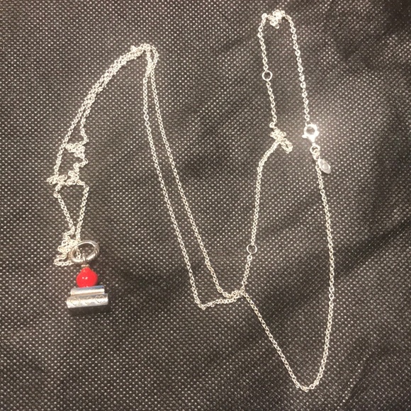 Pandora Cable Chain w/Brighton Teachers Rule Charm - Picture 1 of 8